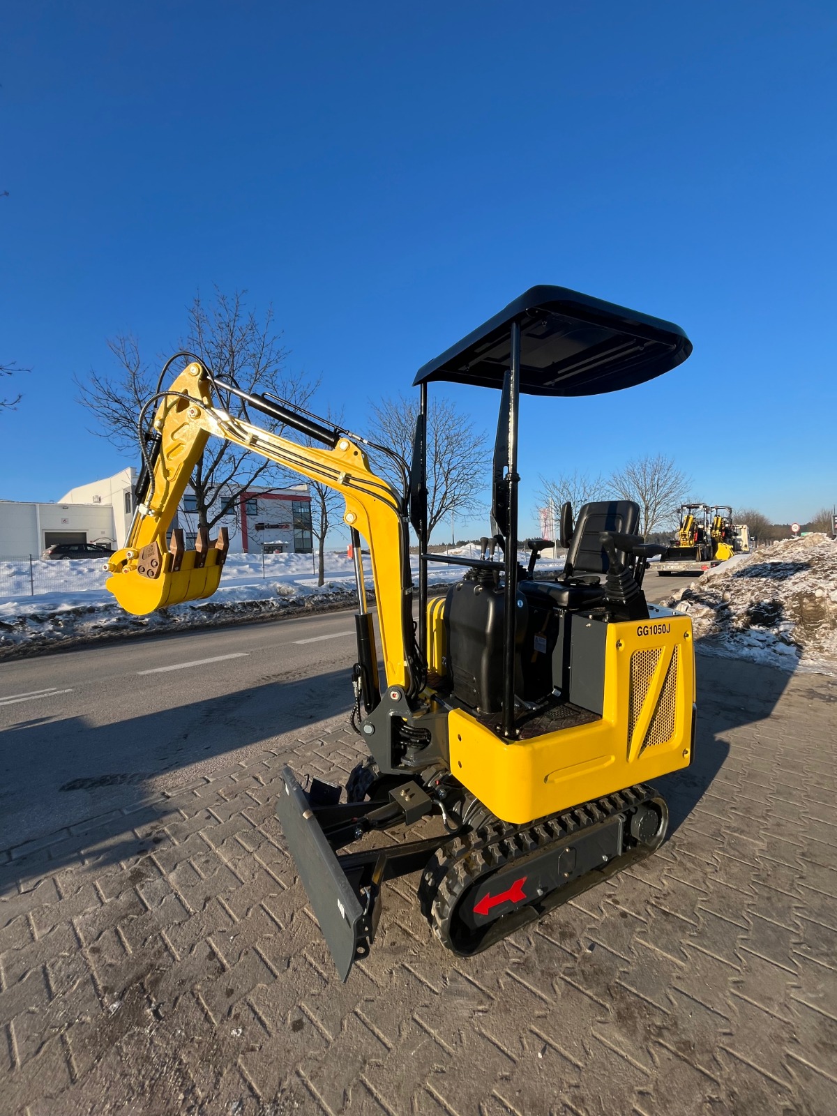 GG1050J Bagger Joystick-Steuerung + 380 mm Schaufelㅤㅤ