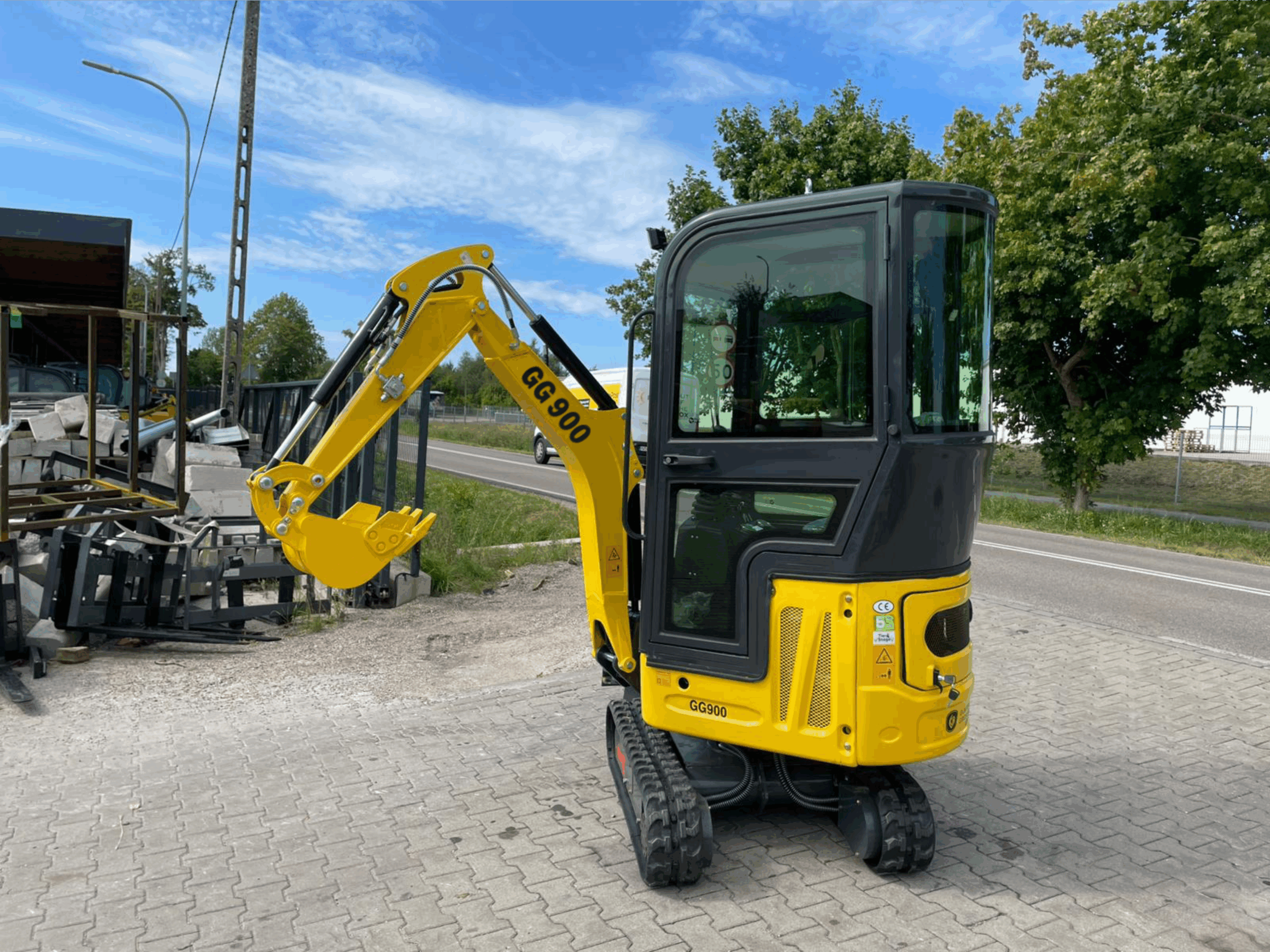  GG900C Bagger + 300 mm Schaufel