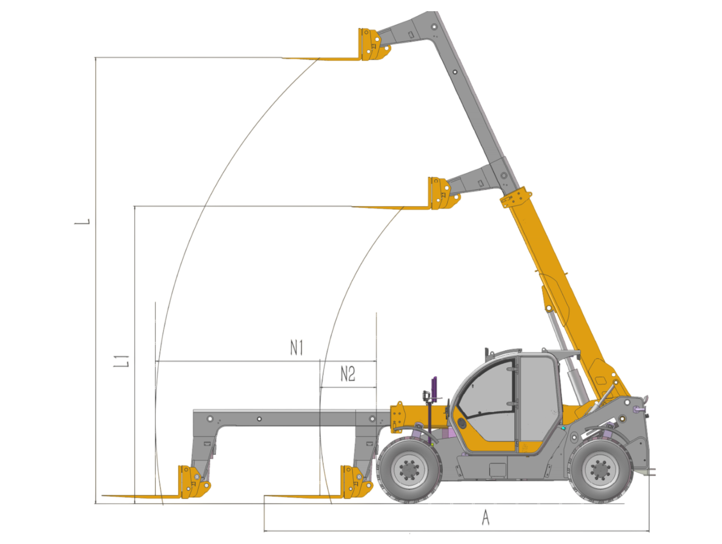 Telehandler GG635